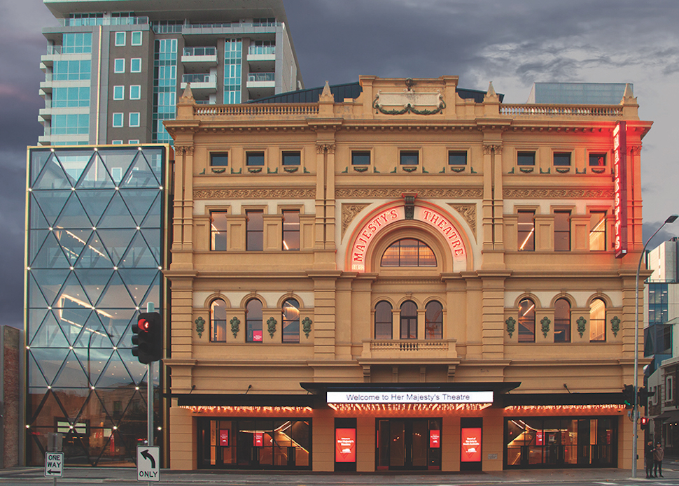 Adelaide Festival Centre completes 66m redevelopment of Her Majesty’s Theatre AAPPAC
